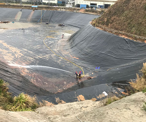 江油废水池清理