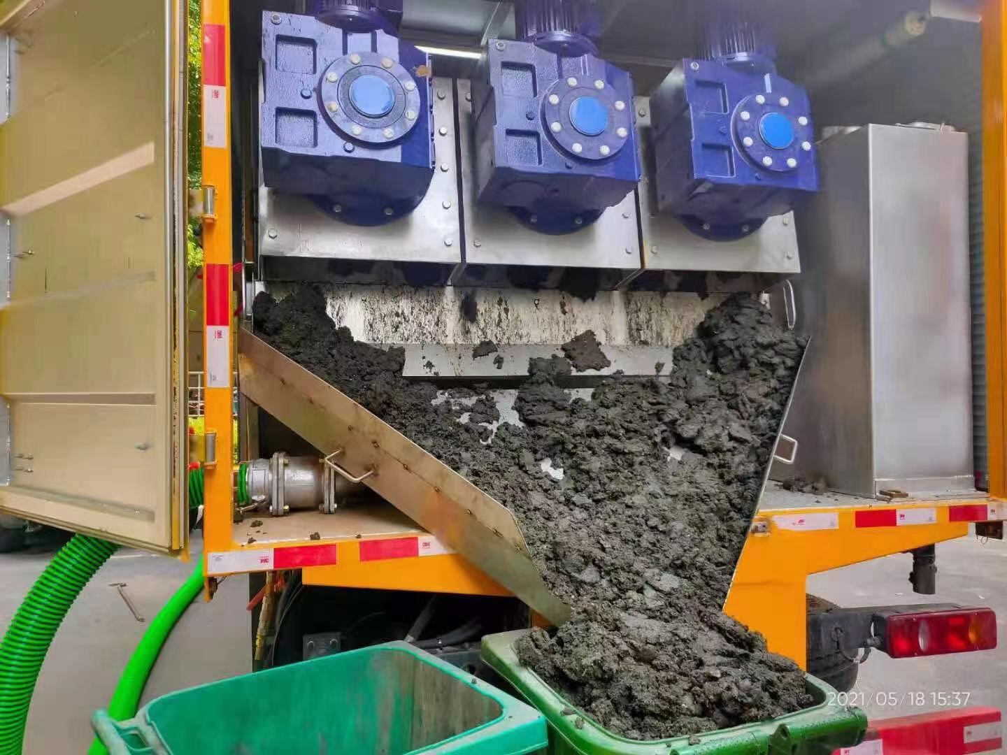 江油化粪池清掏城市维护站-泥浆净化干湿分离处理